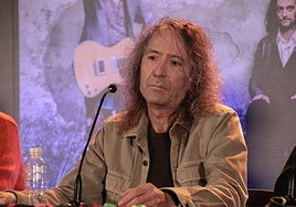 Roberto Iniesta, hace dos años, en la presentación de la última gira.