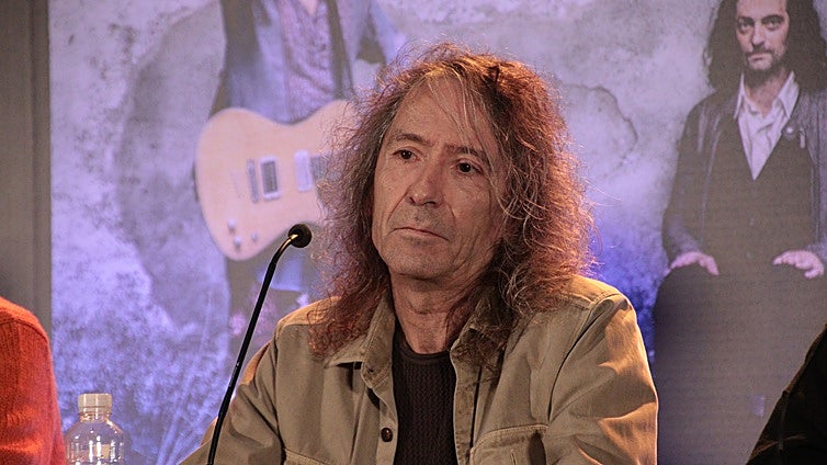 Roberto Iniesta, hace dos años, en la presentación de la última gira.