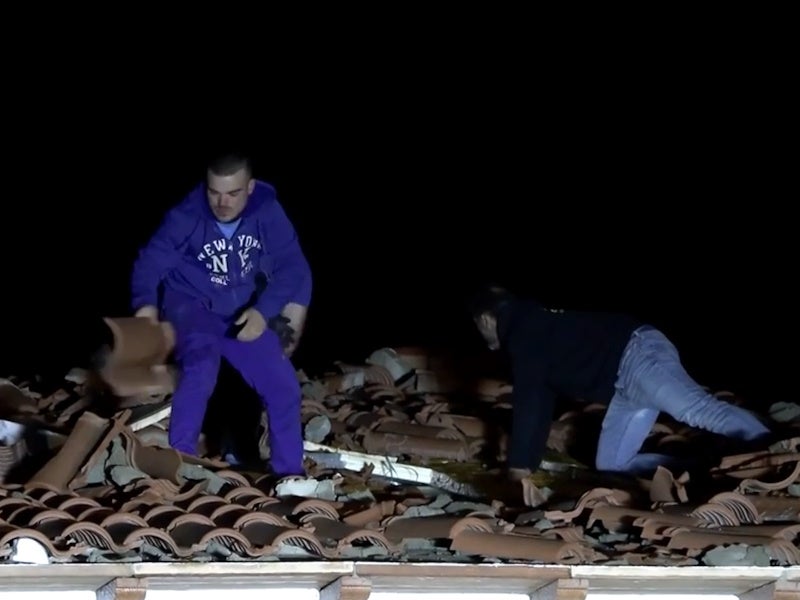 Fotos | Un &#039;pequeño&#039; tornado causa destrozos en La Zarza