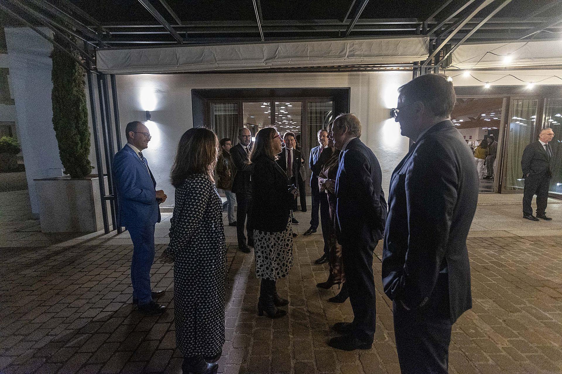 Momentos de la entrega del premio a Tany Nature