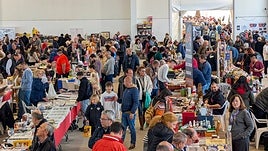 La feria es visitada anualmente por miles de personas.