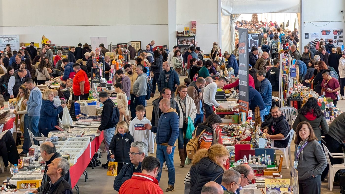 La feria es visitada anualmente por miles de personas.