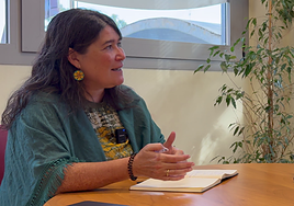 Patricia Mora en la entrevista de Extremadura es Futuro