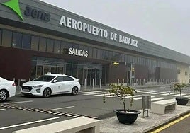 Aeropuerto de Badajoz.