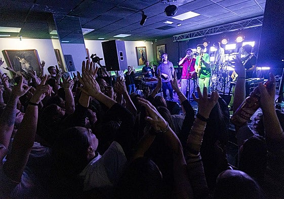 Concierto del grupo en Cáceres.