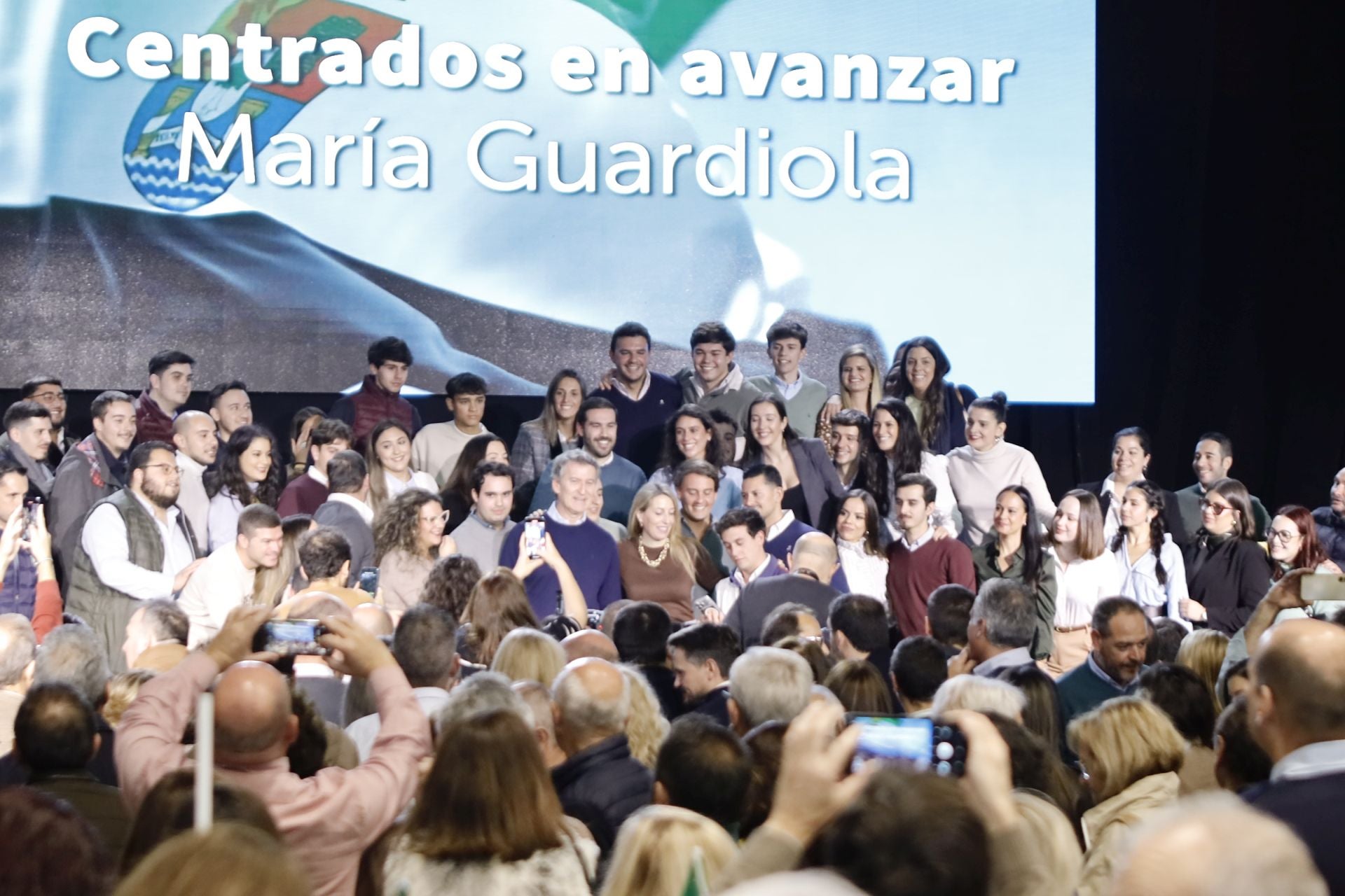 Así ha sido el acto de Feijóo y Guardiola en Lobón