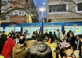 Animada actividad infantil en el Jardincillo.