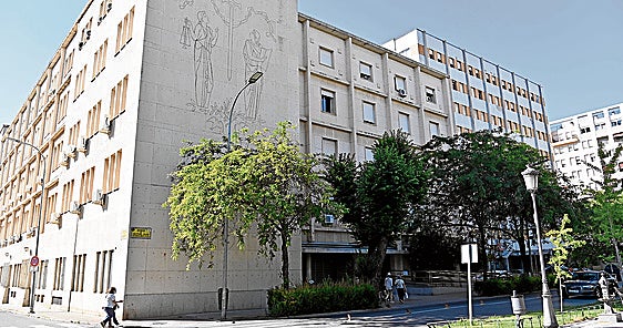 Edificio de la Audiencia Provincial de Badajoz, donde se juzgará el caso Azagra.