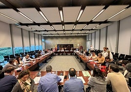 Mesa General de Negociación celebrada el pasado martes.