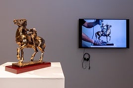 Imagen de una de las obras.