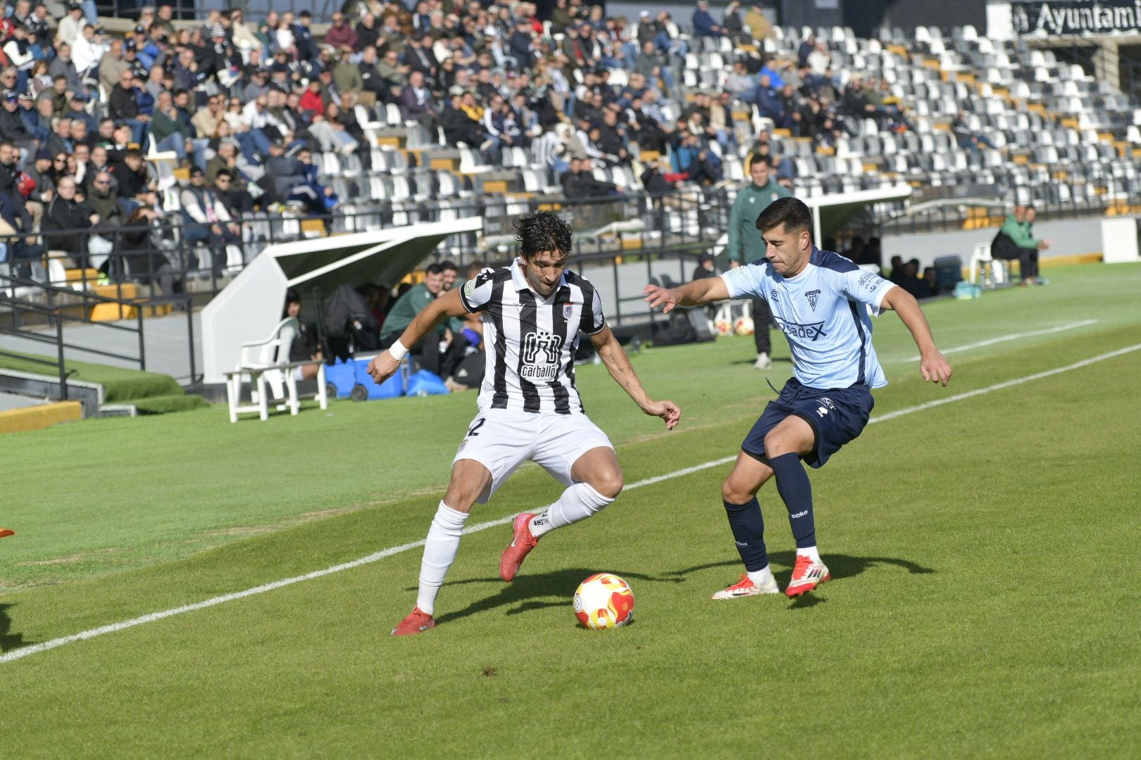 Las mejores imágenes del partido CD Badajoz-CF Villanovense