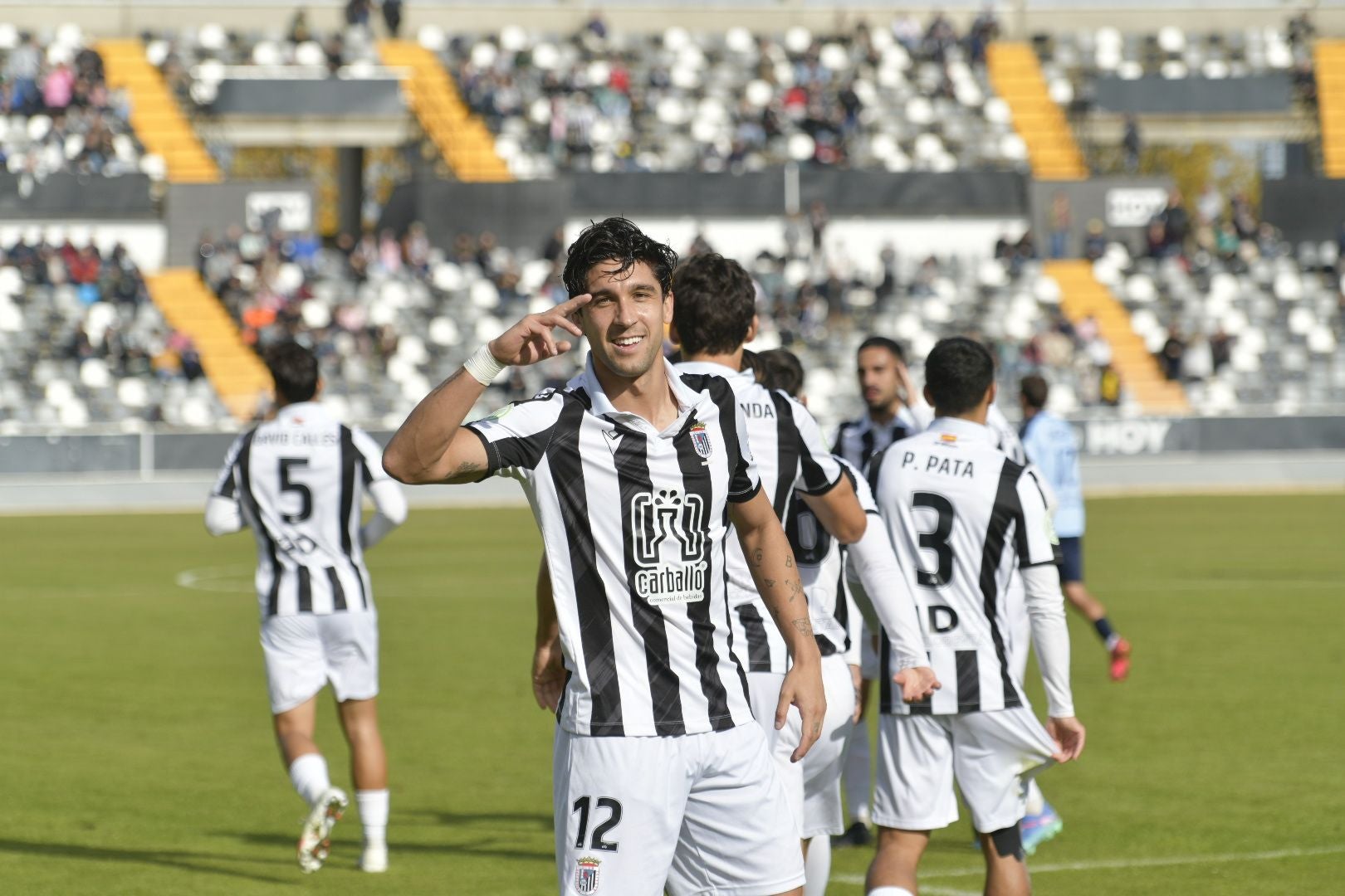 Las mejores imágenes del partido CD Badajoz-CF Villanovense