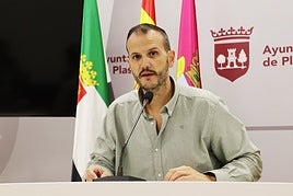 Álvaro Astasio, concejal de Recursos Humanos de Plasencia.