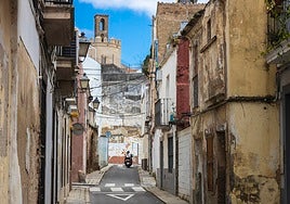 Casas vacías en el Casco Antiguo.