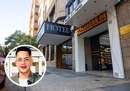 Jonathan cayó abatido en la calle Virgen de Guadalupe, a la altura del hotel Alcántara.