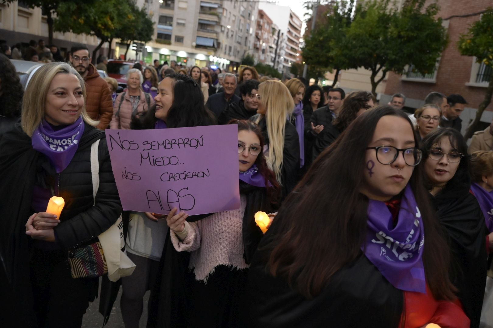 Manifestación en Badajoz