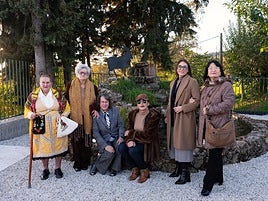 Las galardonadas, García, Timón, Martín, Tomé, Pérez y Pía Timón.