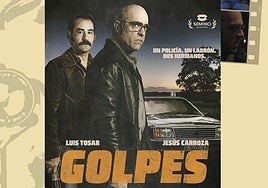 Cartel de 'Golpes', la película sorpresa del Festival de Cine Inédito de Mérida.