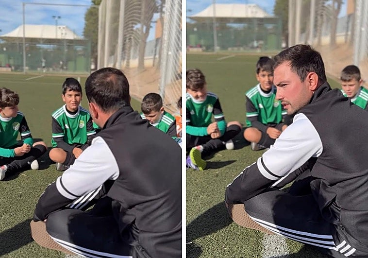 La emotiva charla de un entrenador extremeño antes del partido: un mensaje que va mucho más allá del fútbol
