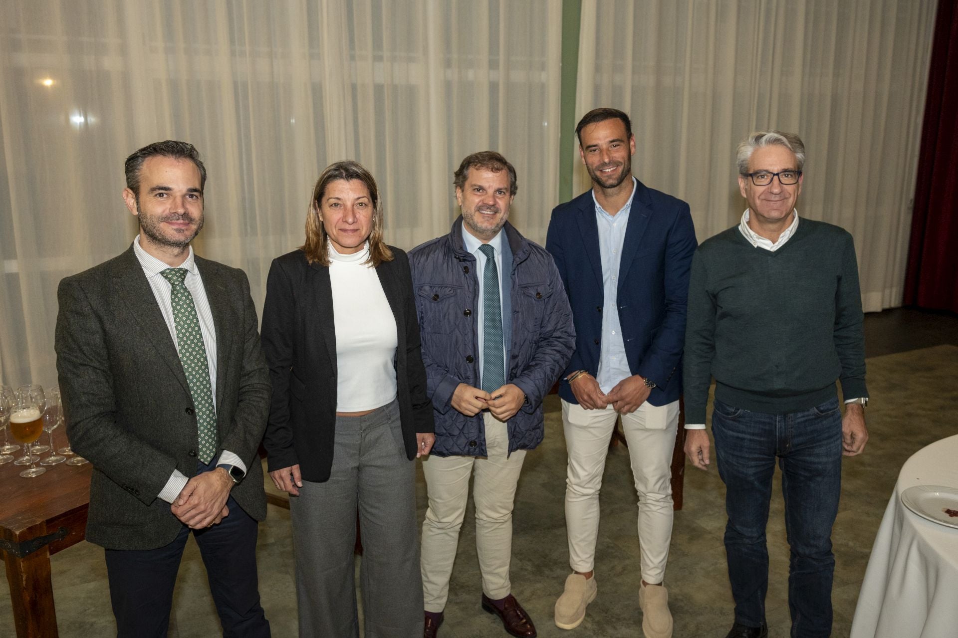 José Manuel Benítez, Pilar Gómez de Tejada, Javier Gijón, Abel García y Miguel Córdoba.