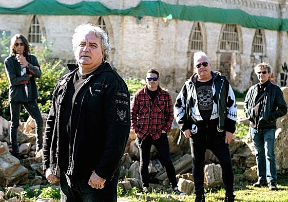 El grupo Reincidentes en una imagen promocional distribuida por Extremúsika.