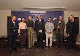 Álvaro Valverde, Elena Álvarez, Elena Manzano, José Orantos, Gabriel Moreno, Manuel Pecellín y Jesús Sánchez Adalid.