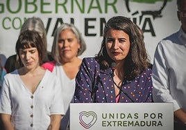 Irene de Miguel, partidaria de que exista una Consejería de Derechos Sociales