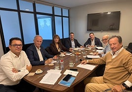 Encuentro de Juntos Levanta con representantes de Coepca.