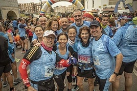 Participantes en la pasada edición de la Vuelta Al Baluarte.