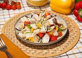 Salpicón de marisco y verduras