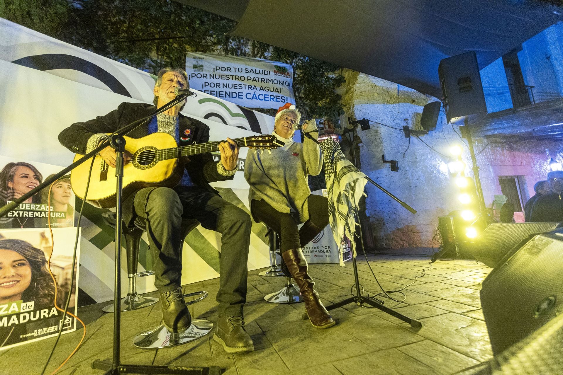 Fotos | Unidas por Extremadura arranca la campaña en Cáceres
