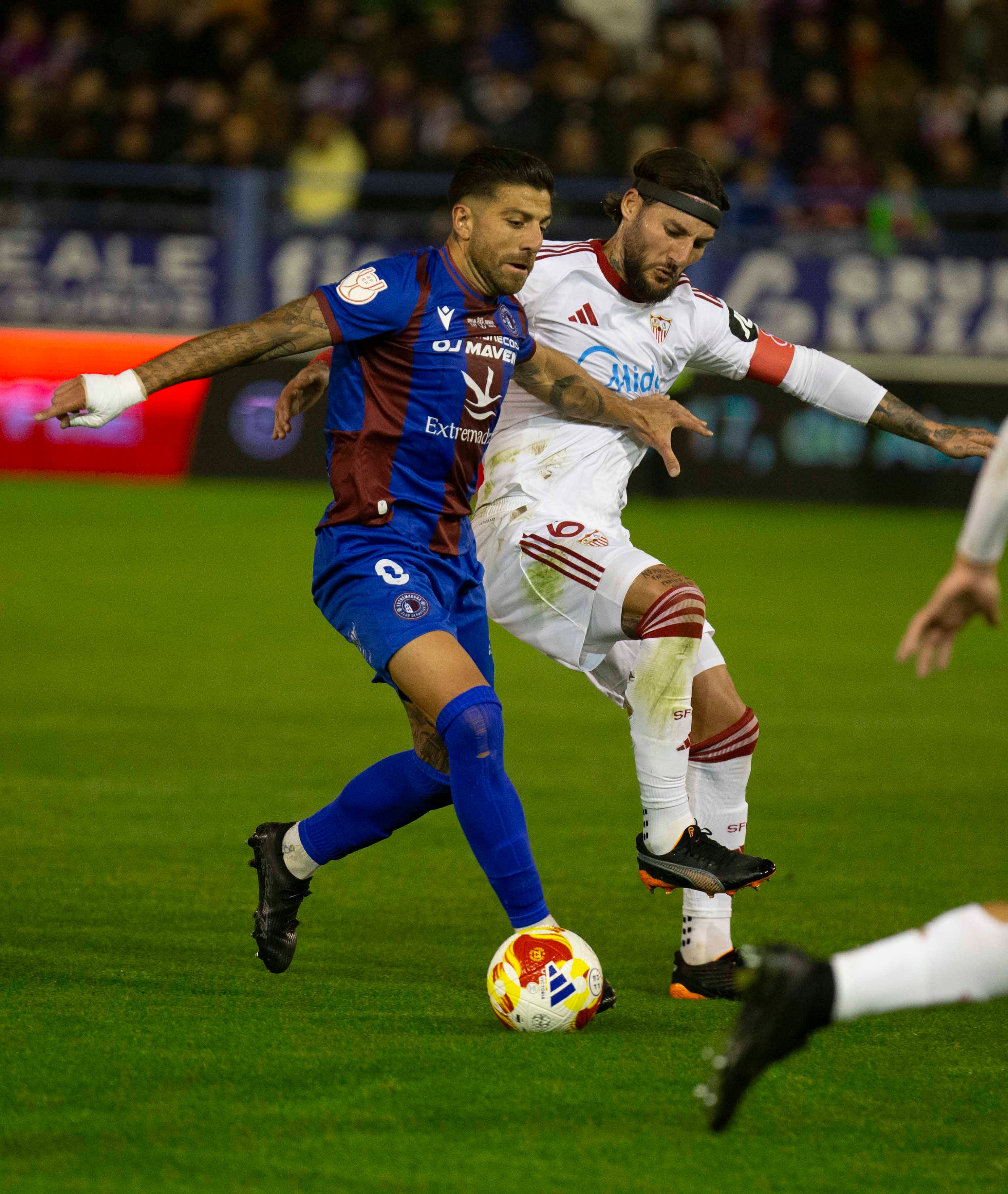 Fotos | Las mejores imágenes del partido Extremadura-Sevilla