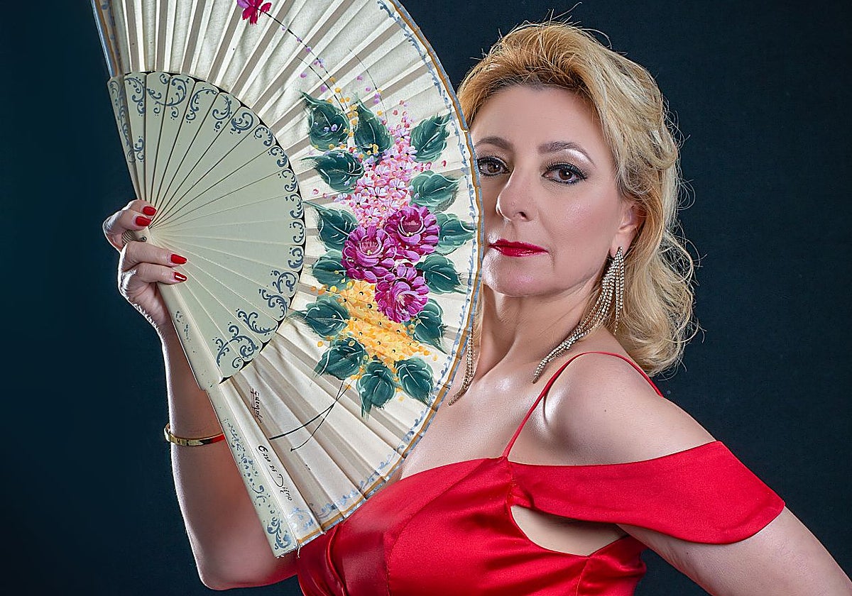 Pilar Boyero, en una imagen promocional de su nuevo disco.