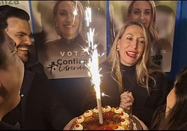 Guardiola sopló las velas en el inicio de la campaña electoral.