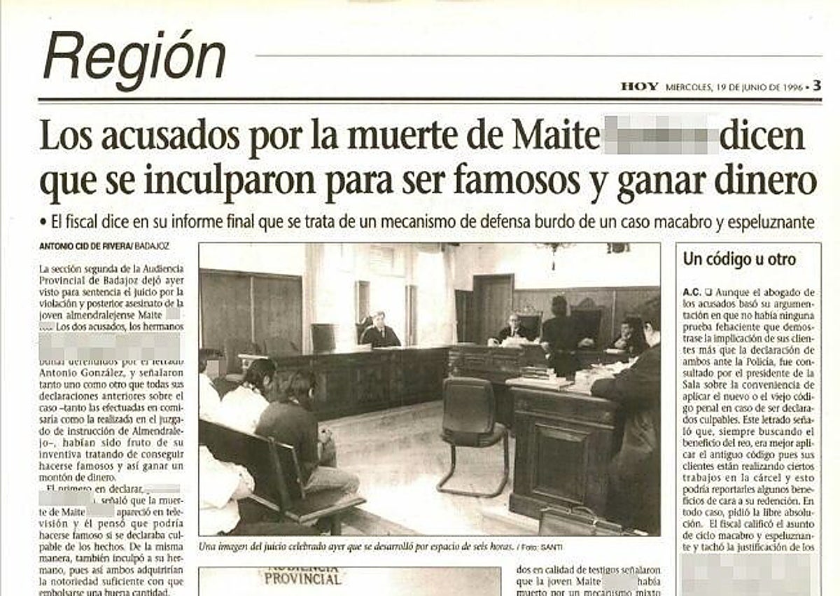 Imagen secundaria 1 - Manifestación para resolver un crimen