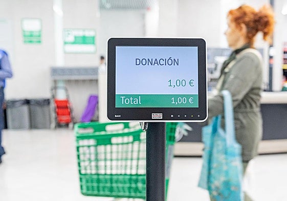 Los extremeños donan más de 20.000 euros a los Bancos de Alimentos a través de Mercadona