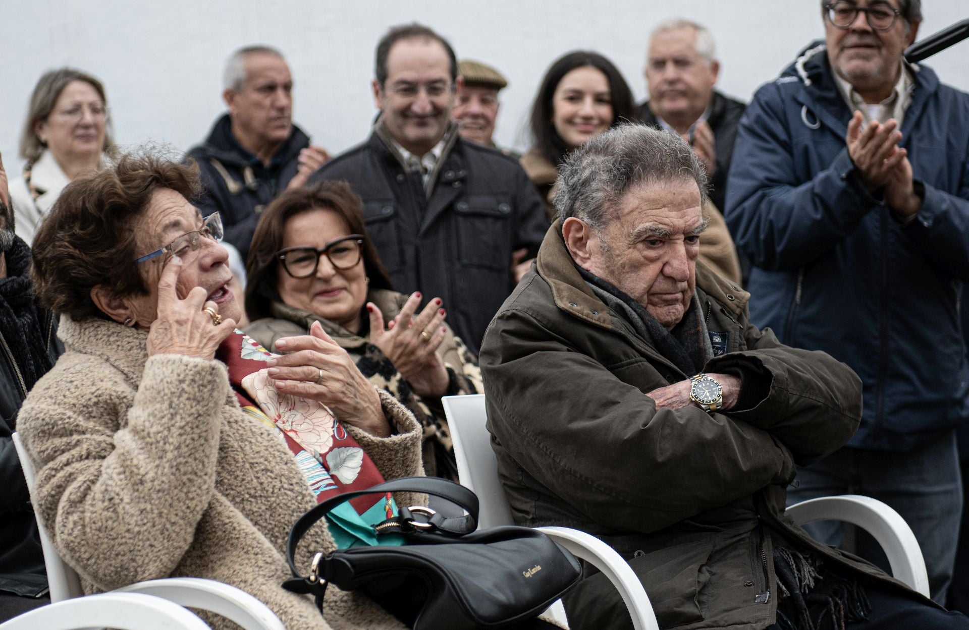Inauguración de la calle con el nombre de Alfonso Gallardo