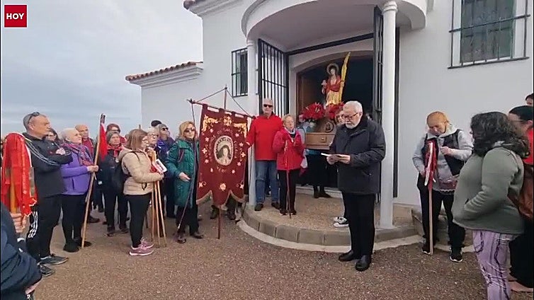 La lluvia deja sin las procesiones del día 9 y 10 a los fieles de Santa Eulalia en Mérida