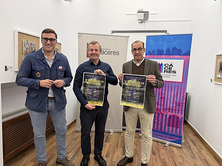 Cáceres 2031 organiza un paseo monumental con la Novena de Beethoven y 240 participantes