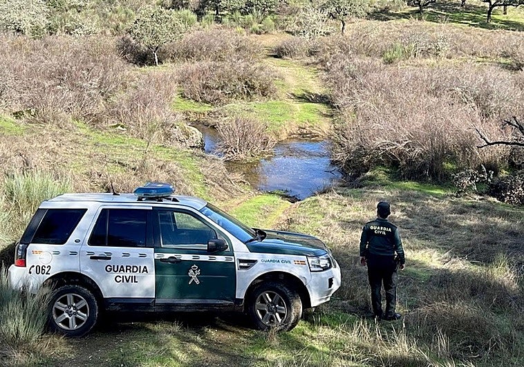 La Guardia Civil busca a un hombre desaparecido en Conquista del Guadiana