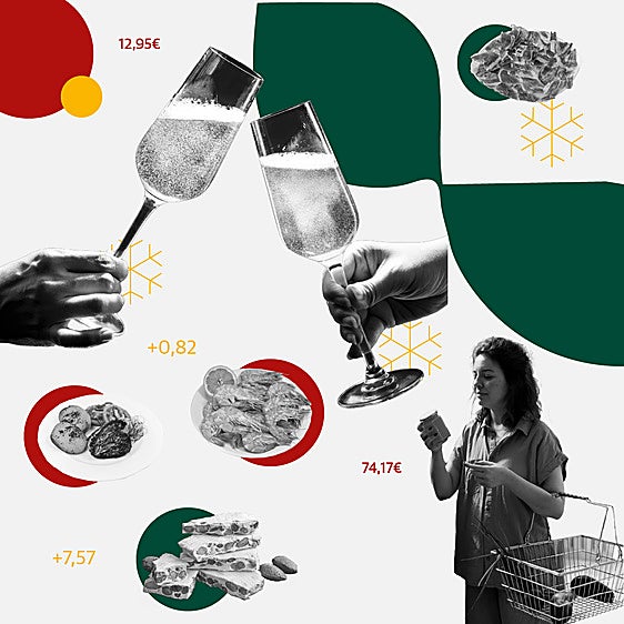 El pescado, el jamón y la ternera encarecen este año un 10% los menús navideños