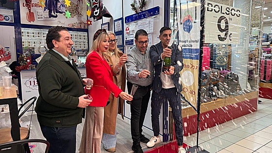 La Cereza de Oro de Carrefour Plasencia reparte más de 130.000 euros en dos quintos premios de la Lotería de Navidad