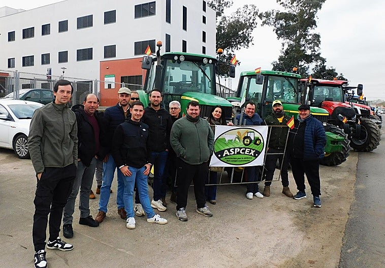 Tractorada en el Campo Arañuelo contra la futura PAC