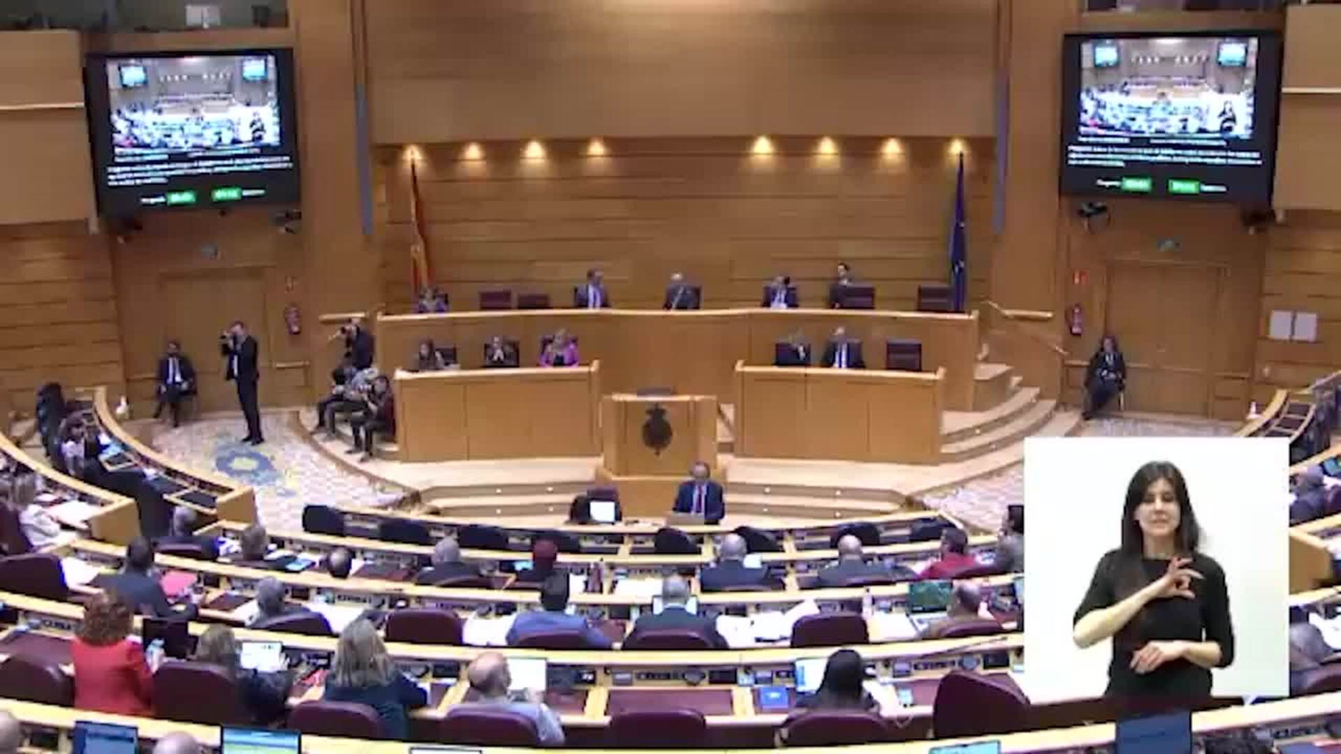 El PP grita "dimisión" a Redondo en el Senado tras cargar esta contra el alcalde de Algeciras