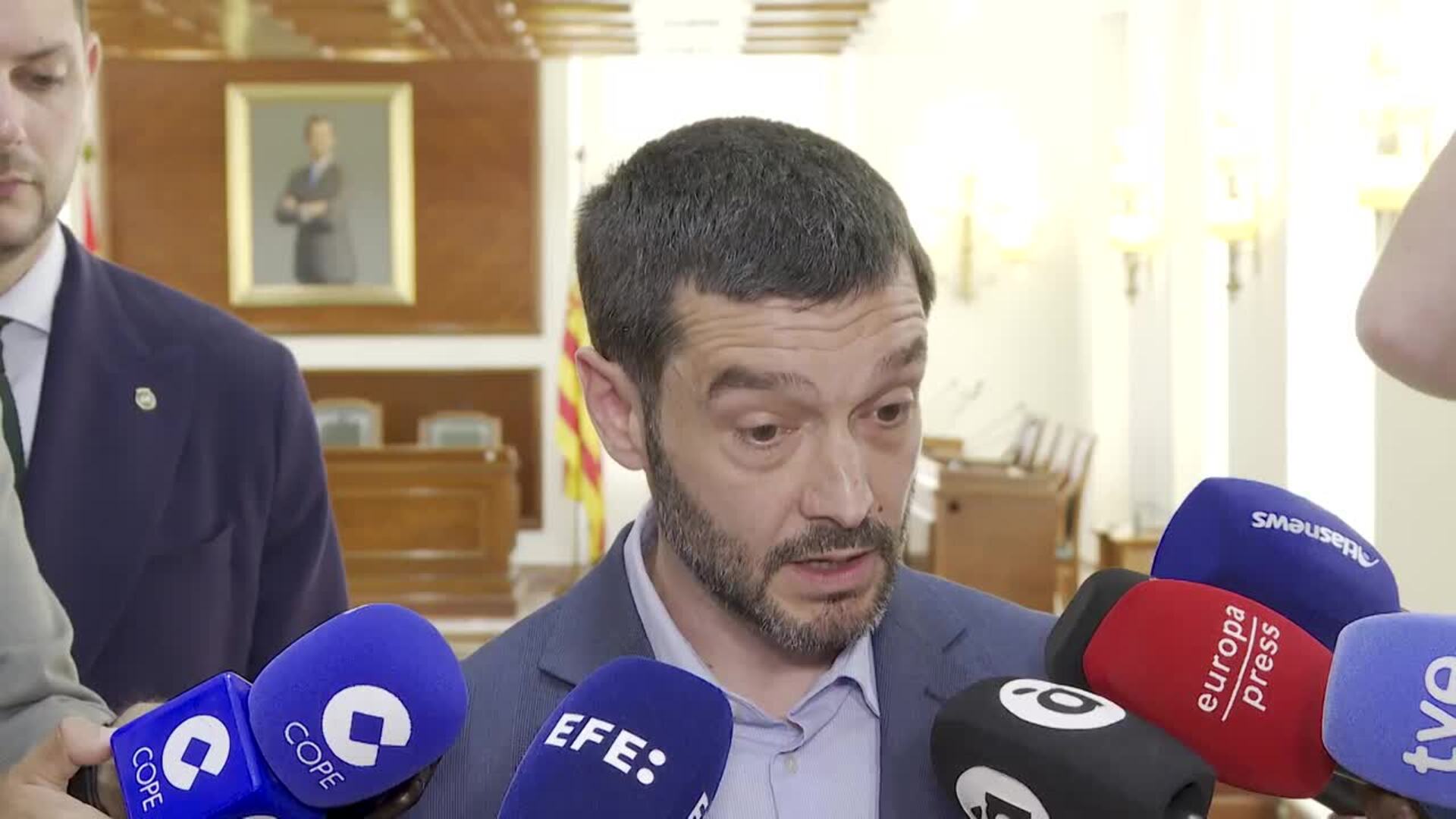 Bustinduy no entra en si el PSOE debería tomar acciones contra Gallardo o si afecta al Gobierno