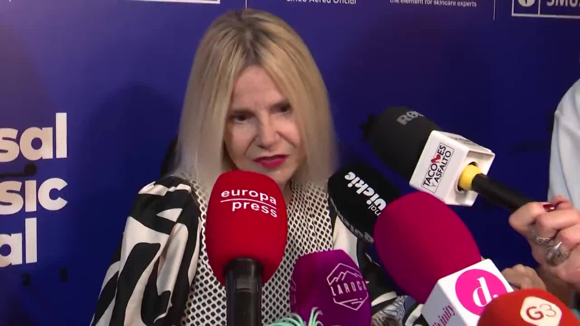 Eugenia Martínez de Irujo evita pronunciarse sobre Eurovisión