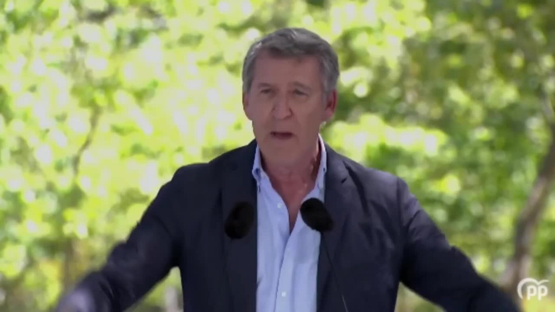 Feijóo reivindica "rearme moral" y aspira "10 millones de votos" para dar "un Gobierno decente"