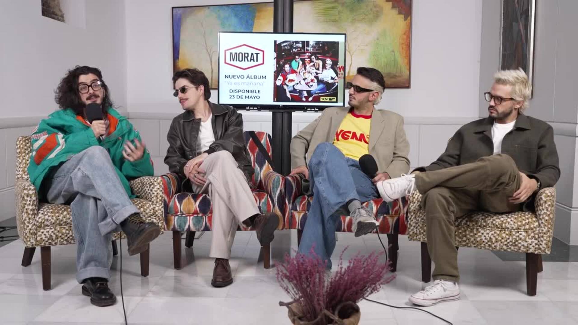 Morat lanza 'Ya es mañana': "Hoy en día es triste ver que no hay tantas bandas"