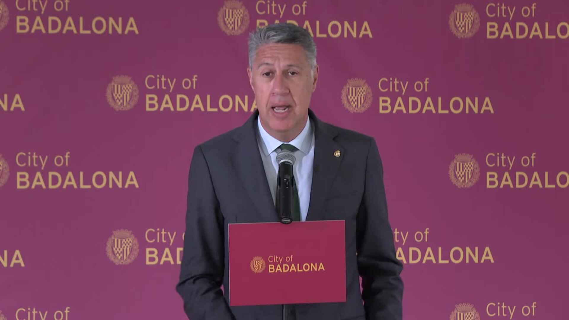 Albiol ve "triste y mezquino" que Montero no visite Badalona (Barcelona) con la comisión del PE