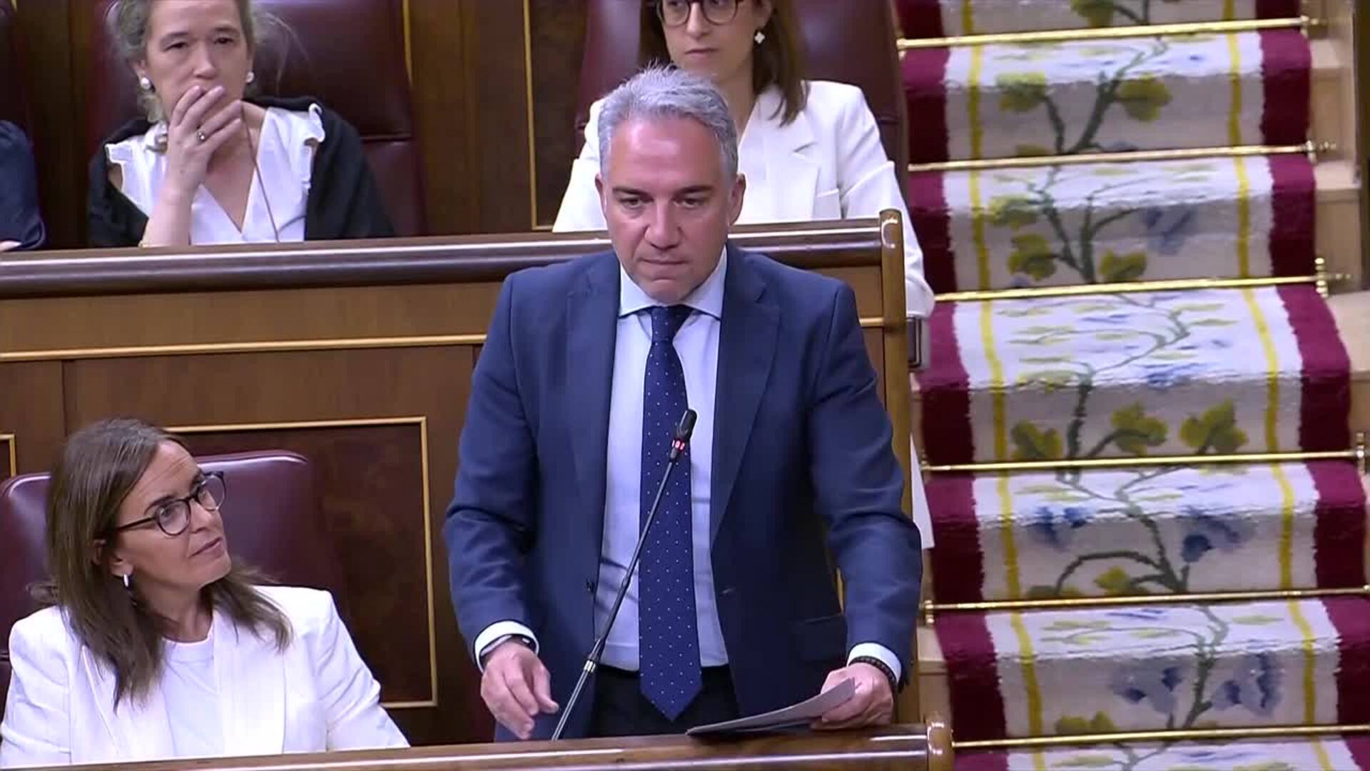 Los audios de la militante socialista Leire Díez protagonizan la sesión de control al Gobierno
